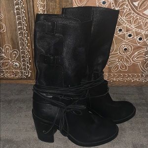 Vince Camuto Skylas biker boot Size 10